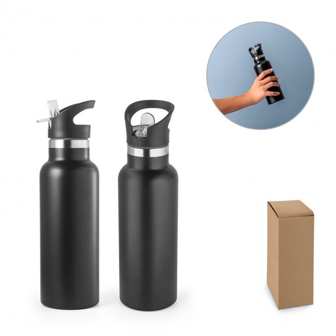 Squeeze térmico em aço inox 570 mL personalizado
