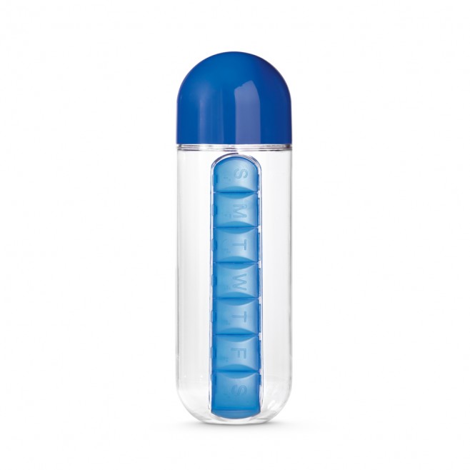 Squeeze Com Porta Comprimidos 740ml