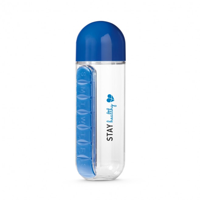 Squeeze Com Porta Comprimidos 740ml