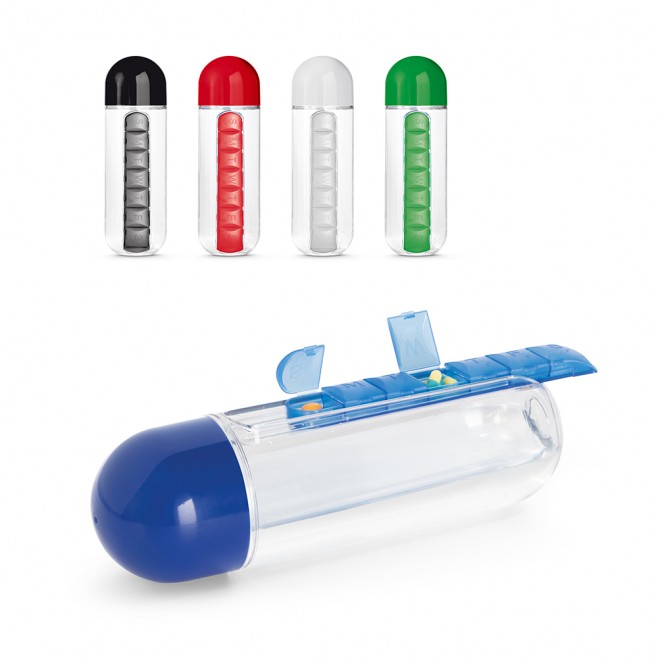Squeeze Com Porta Comprimidos 740ml