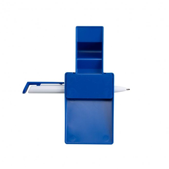 Porta Celular Plástico com bloco e caneta  Ajustável
