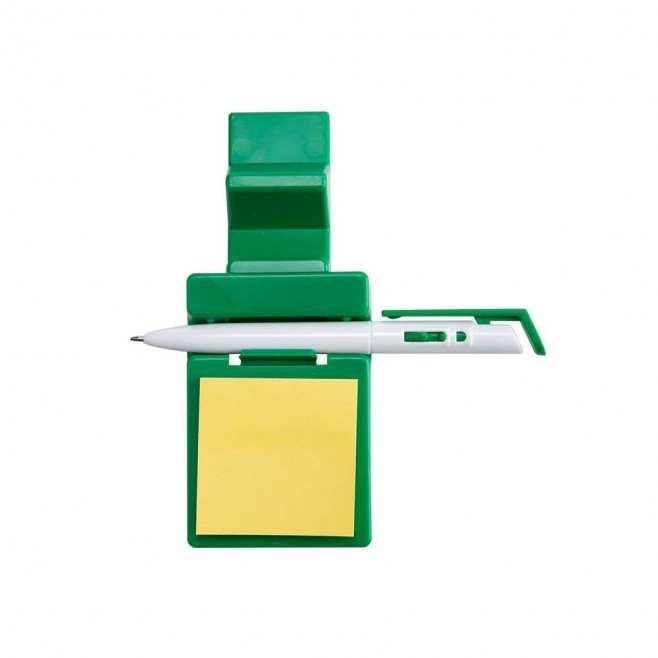 Porta Celular Plástico com bloco e caneta  Ajustável