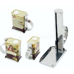 Suporte para lata em inox