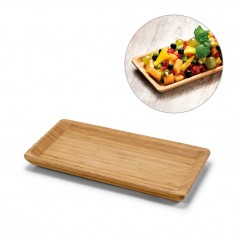 Travessa em bambu para alimentos