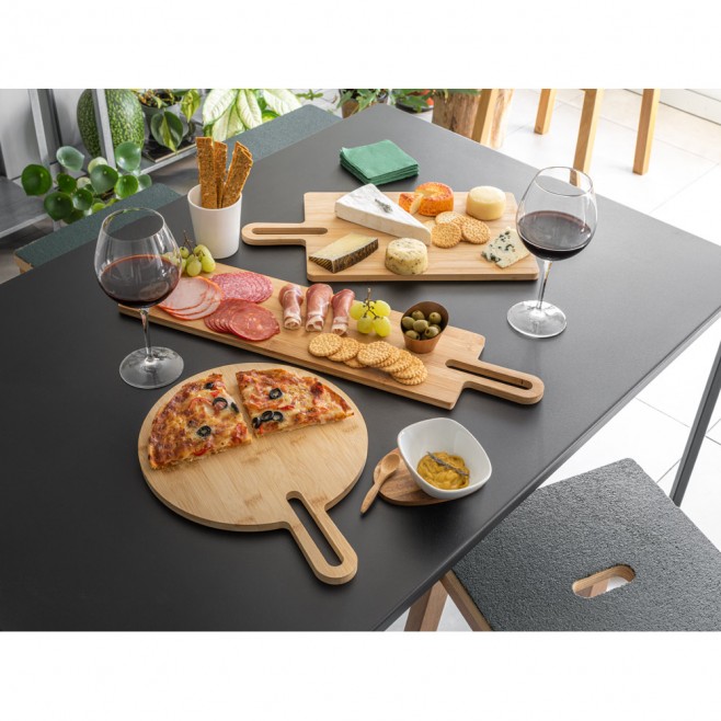 Tábua de servir aperitivos em bambu