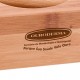Amassador De Temperos Em Bambu Quadrado Personalizado