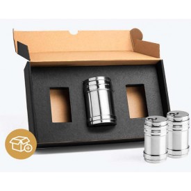 Kit de Potes Para Tempero - 3 Pçs Para Brinde Personalizado