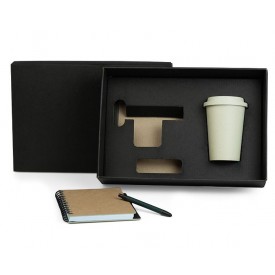 Conj. Caderno E Copo C/ Tampa - 2 Peças