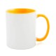 Caneca Cerâmica - 325ml - Interior e Alça Colorido  Personalizada