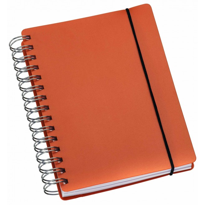 Agenda Diária Com Wire-O Capa Plástica Personalizada