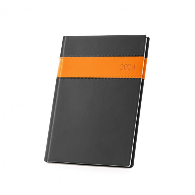 Agenda diária com fecho magnético personalizada