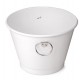 Balde Para Gelo Com Argolas - Branco - 4,5L