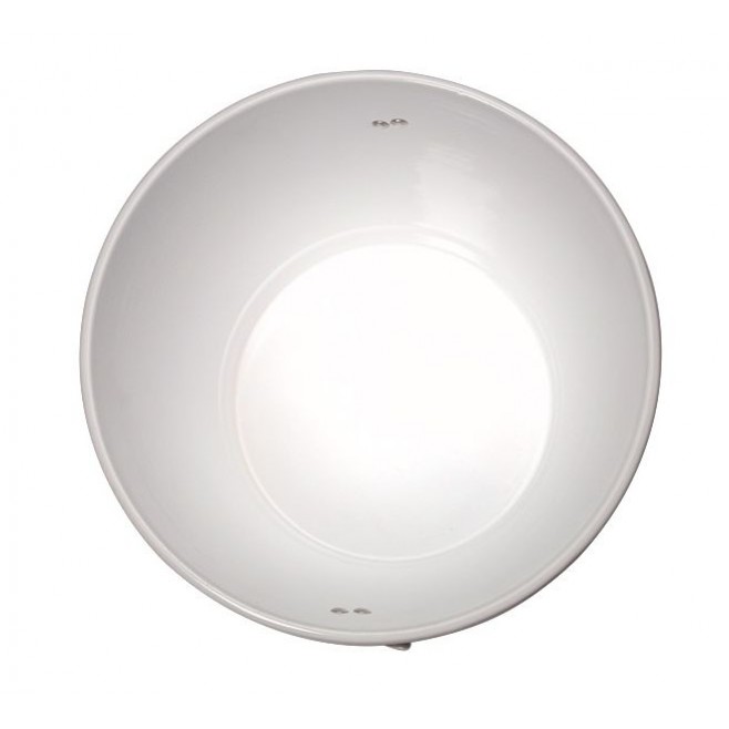 Balde Para Gelo Com Argolas - Branco - 4,5L