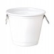 Balde Para Gelo Com Argolas - Branco - 3L