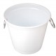 Balde Para Gelo Com Argolas - Branco - 3L