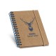 Caderno de bolso espiral 