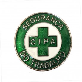 Boton Cipa Segurança do Trabalho de 20mm