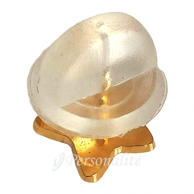 Boton Broche 5S em Metal com relevo