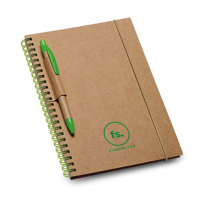 Caderneta Capa Dura Com Porta Caneta 140 X 180 Mm personalizado