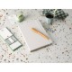 Caderno  com tratamento antibacteriano 
