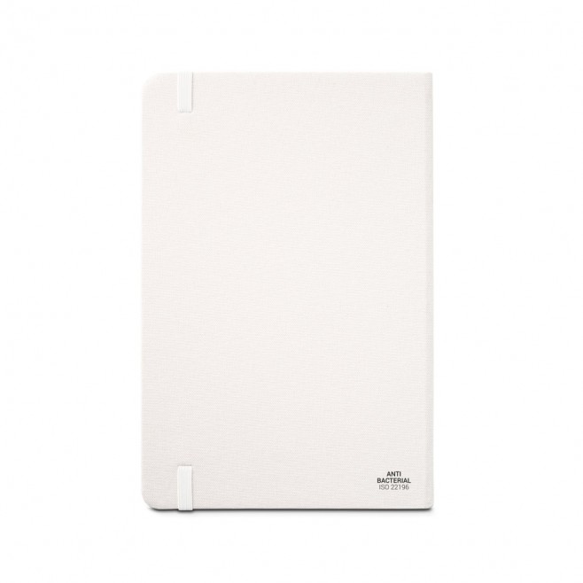 Caderno  com tratamento antibacteriano 