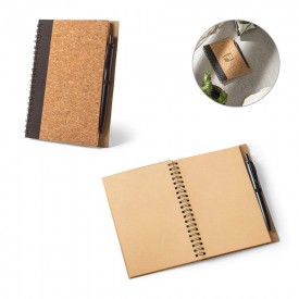 Caderno Capa Dura Com Cortiça 130 X 178 Mm