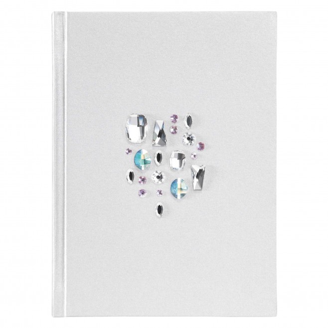 Caderno Com Cristal Swarovski 106 X 144 Mm