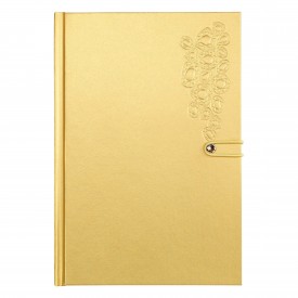 Caderno Com Cristal Swarovski 140 X 205Mm