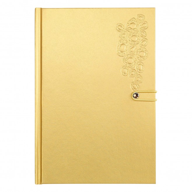 Caderno Com Cristal Swarovski 140 X 205Mm