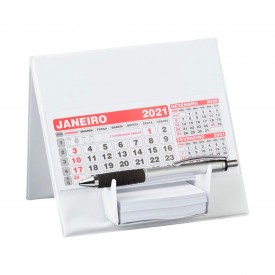 Calendário de Mesa Com Suporte Para Rascunho - 155Mm X 165Mm