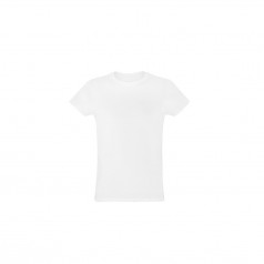 Camiseta Unissex de corte regular em malha 100% Algodão Personalizada