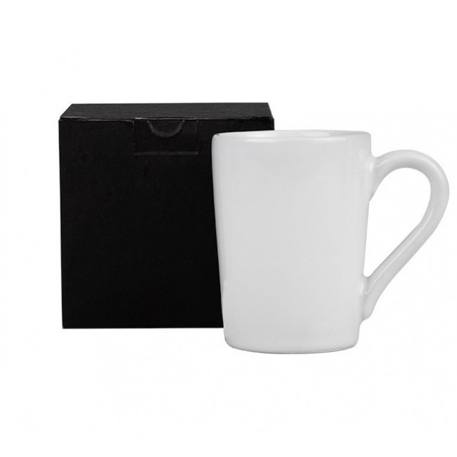 Caneca Em Cerâmica Branca - 230 Ml