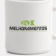  Caneca Em Cerâmica Branca 270 Ml Em Caixa Com Elástico