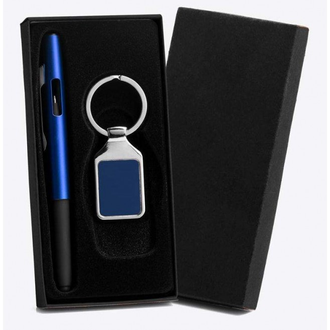 Caneta E Chaveiro Em Abs / Metal Personalizada