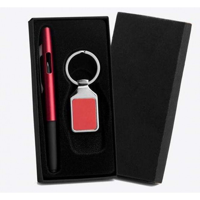 Caneta E Chaveiro Em Abs / Metal Personalizada