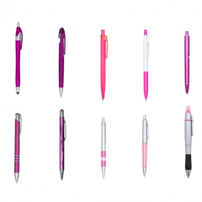 Brindes Femininos Rosa Personalizados - Outubro Rosa