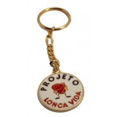 Chaveiro em alto relevo personalizado