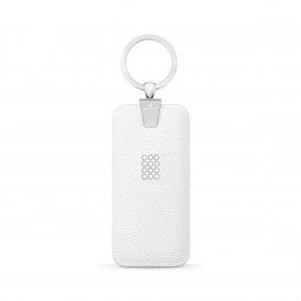 Chaveiro em Couro Com Cristais Swarovski