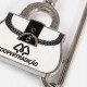 Chaveiro em Metal Com Formato de Bolsa