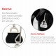 Chaveiro em Metal Com Formato de Bolsa
