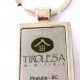 Chaveiro Personalizado em Metal Retangular