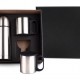 Conj. De Garrafa E Caneca Em Aço Inox 330/180 Ml - 3 Pçs