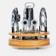 Kit de Utensílios Com Base em Bambu - 5 Pçs Personalizado