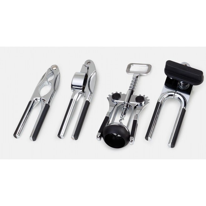 Kit de Utensílios Com Base em Bambu - 5 Pçs Personalizado