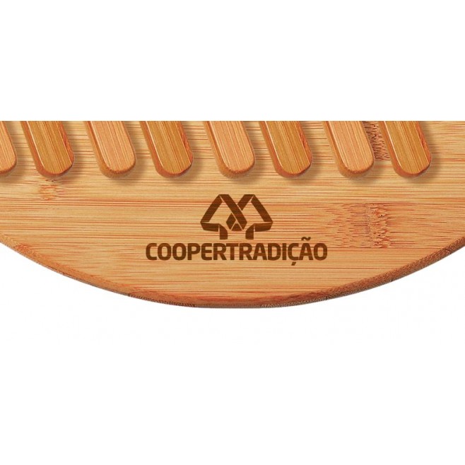ConjuntoPara Pizza em Bambu 35 Cm - 11 Pç Personalizado