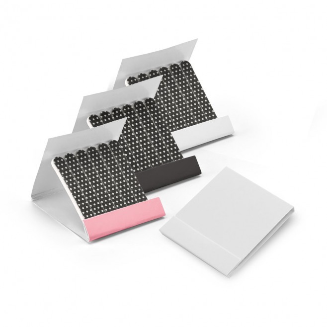 Conjunto de 6 lixas para unha personalizado