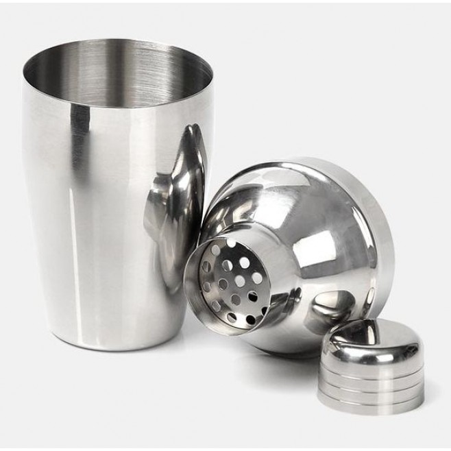 Kit Para Bar em Inox / Bambu - 8 Pçs  Personalizado