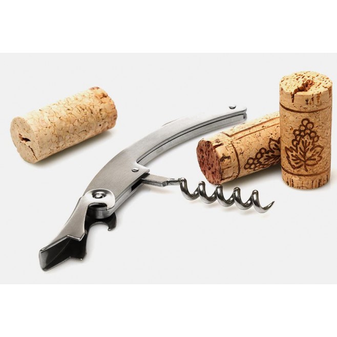Kit Para Bar em Inox / Bambu - 8 Pçs  Personalizado
