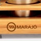 Kit Para Bar em Inox / Bambu - 8 Pçs  Personalizado