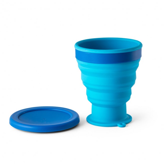 Copo de Viagem Dobrável Promocional 400ml